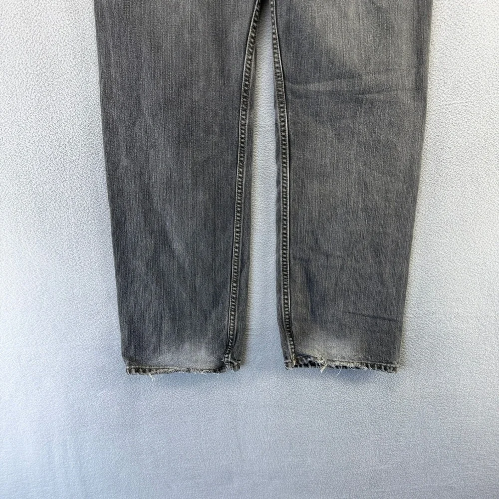 Vintage Levis Jeans Men's 35x36 Fit 32x32 Gray Faded 501xx 501 xx Distressed y2k